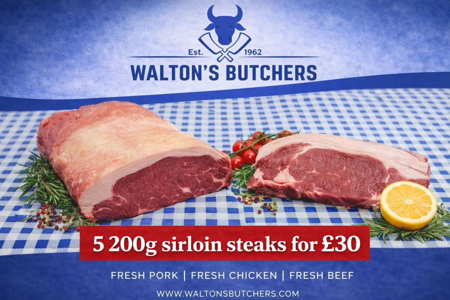 Value Sirloin Steak Box