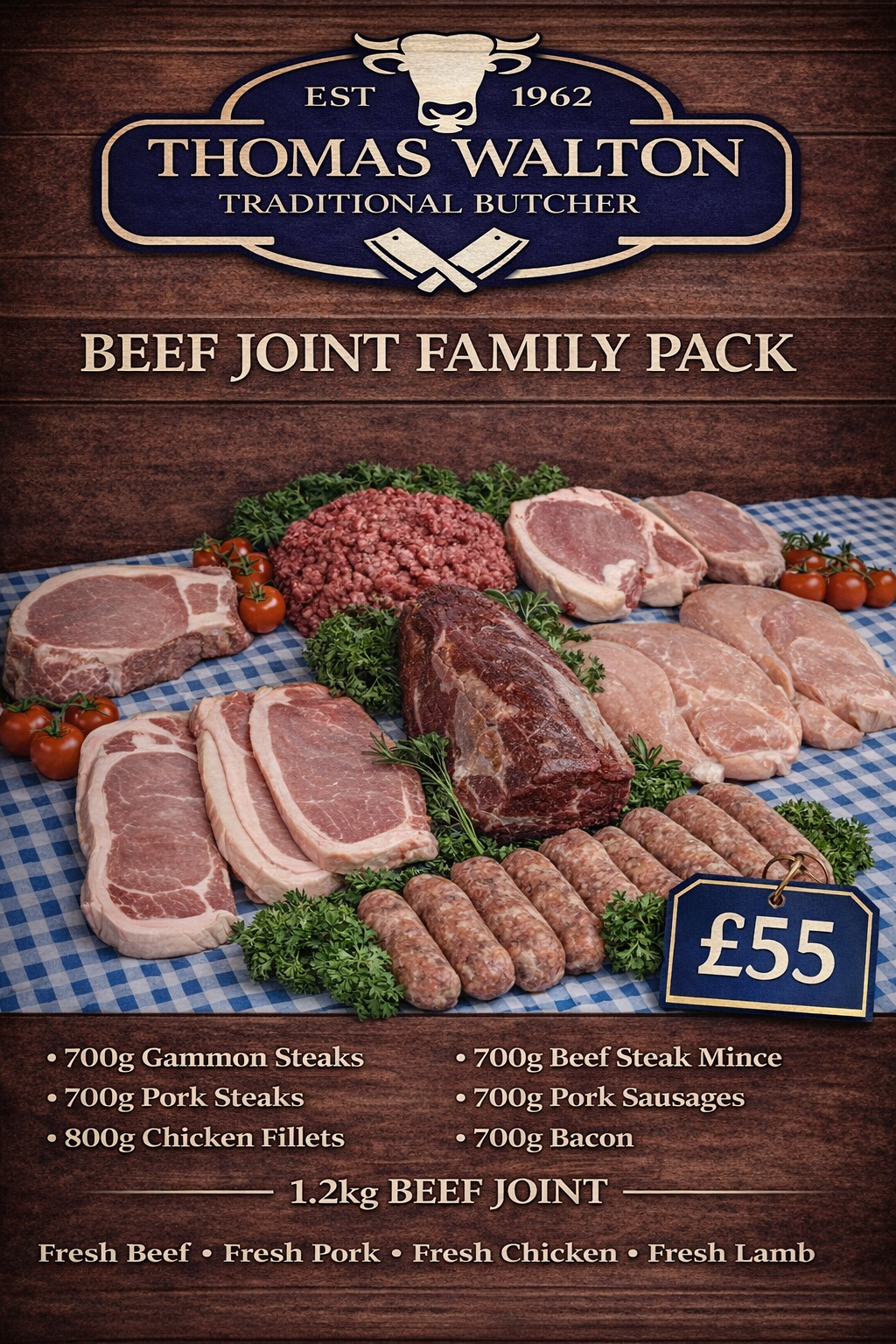 Beef Joint Family Pack